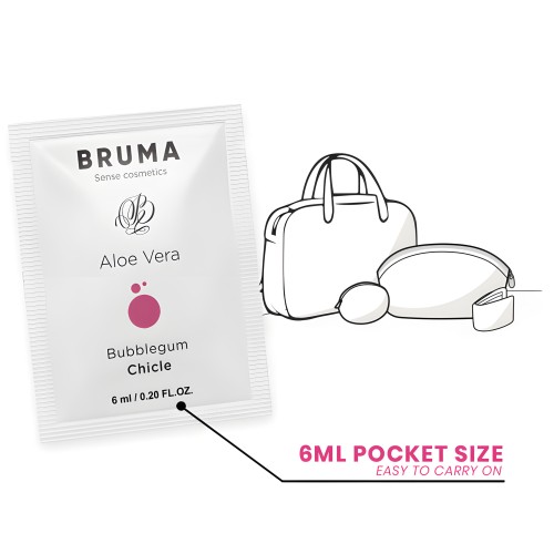 Bruma - 6 Ml Gel Deslizante Con Aloe Vera Sabor A Chicle