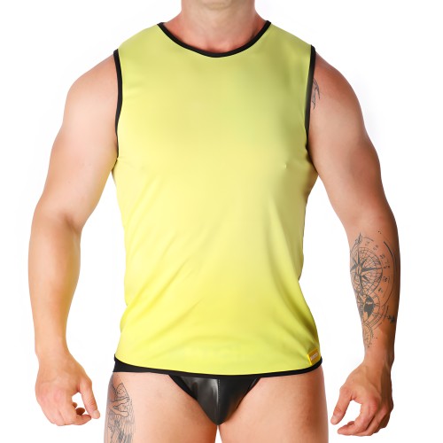 Macho Camiseta Amarilla