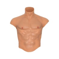 Camiseta Silicona Torso Masculino - Experiencia Realista