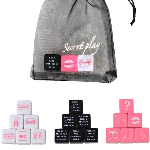Secretplay 3 Dice Game - Fun Couples Activity