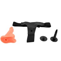 Baile Realistic Dildo Harness
