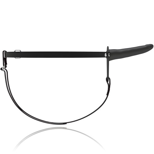 Arnés Fetish Submissive - Silicona Negro 15 Cm