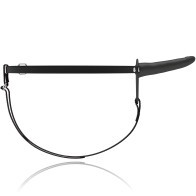 Arnés Fetish Submissive - Silicona Negro 15 Cm