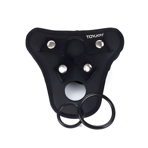 Get Real Strap-on Pleasure Harnés Negro