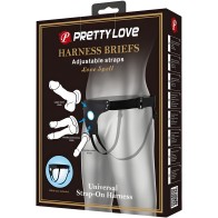 Pretty Love Adjustable Harness - Black