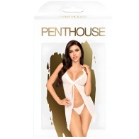 Penthouse - Babydoll After Sunset Blanco L/XL