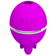 Pretty Love - Vibrador De Silicona Redondo Gemini Ball Morado