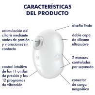 Satisfyer Cutie Ghost Lay-on Vibrator White