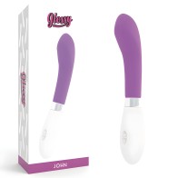 Glossy John Vibrador Lila