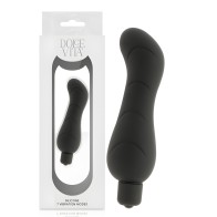 Dolce Vita G-Spot Silicone Vibrator Black