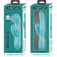 Pretty Love G-Spot Multifunction Vibrator Aqua Green