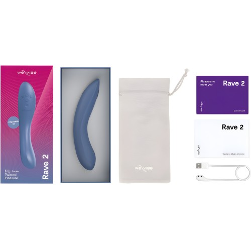Rave 2 G-Spot Vibrator Blue by We-Vibe