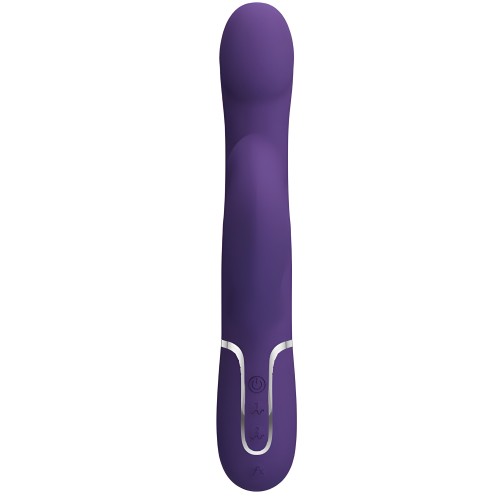 Pretty Love - Zalin Vibrador Rabbit Perlas 4 En 1 Morado