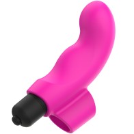 Vibrador Dedal Rosa Neon