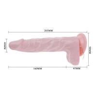 Baile Super Rota Dong Dildo Realístico 20.5 Cm