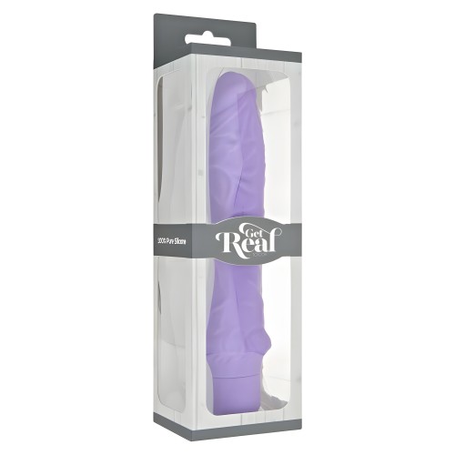 Get Real Classic Vibrador Morado Grande