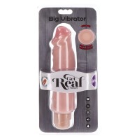 Get Real Vibrador Doble Densidad Grande 20,5 Cm Natural