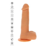Get Real Vibrating Dildo with Rotating Beads