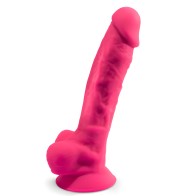 - Pene Realístico Modelo 18 Rosa Vibración + Control Remoto Lrs