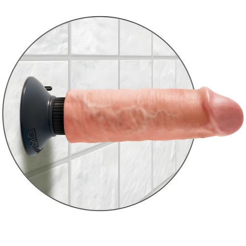 King Cock Dildo Vibrador 15.24 Cm