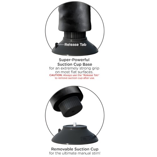 Dildo Vibrador King Cock 23 Cm