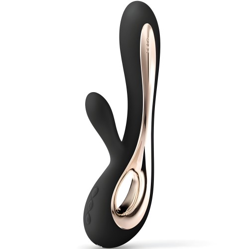 Soraya 2 Black Rabbit Vibrator by Lelo
