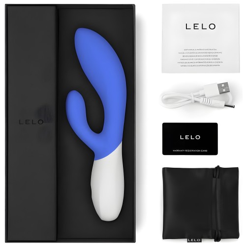 Lelo - Ina Wave 2 Vibrador Lujo Movimiento Especial Azul