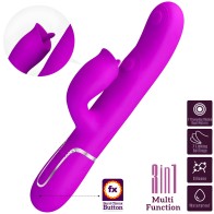 Vibrador Rabbit Fucsia Pretty Love