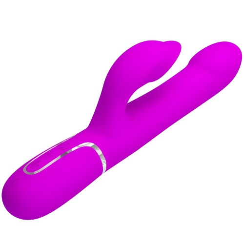 Pretty Love Rabbit Vibrator with Pearls Violet