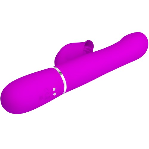 Pretty Love Rabbit Vibrator with Pearls Violet