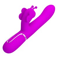 Pretty Love - Multifunctional 4-in-1 Butterfly Rabbit Vibrator