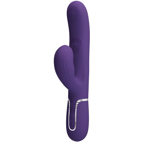 Pretty Love - Perlita Vibrador Punto G 3 En 1 Multifunción Morado