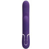 Pretty Love - Perlita Vibrador Punto G 3 En 1 Multifunción Morado