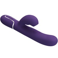 Pretty Love - Perlita Vibrador Punto G 3 En 1 Multifunción Morado