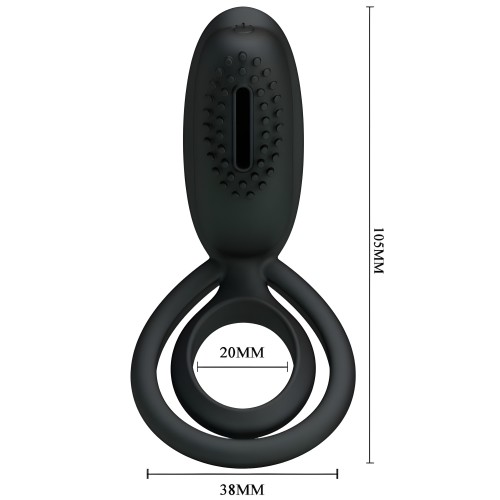 Pretty Love Esther Vibrating Ring with Stimulator