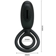 Pretty Love Esther Vibrating Ring with Stimulator