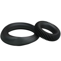 Baile - Kit 2 Anillos Silicona Ring Manhood - Placer Mejorado