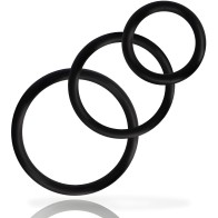 Addicted Toys Black Penis Ring Set