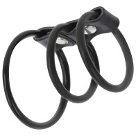 Darkness - Set of 3 Flexible Penis Rings | Darkness Bondage