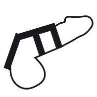 Darkness - Set of 3 Flexible Penis Rings | Darkness Bondage