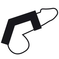 Darkness Adjustable Cock and Ball Ring