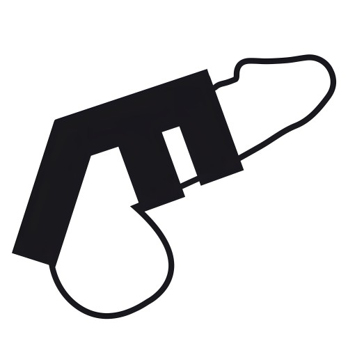 Darkness Double Penis and Testicle Ring