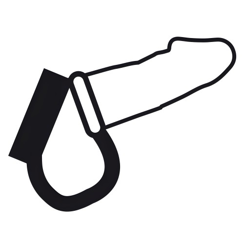 Darkness - Penis and Testicle Ring Bondage