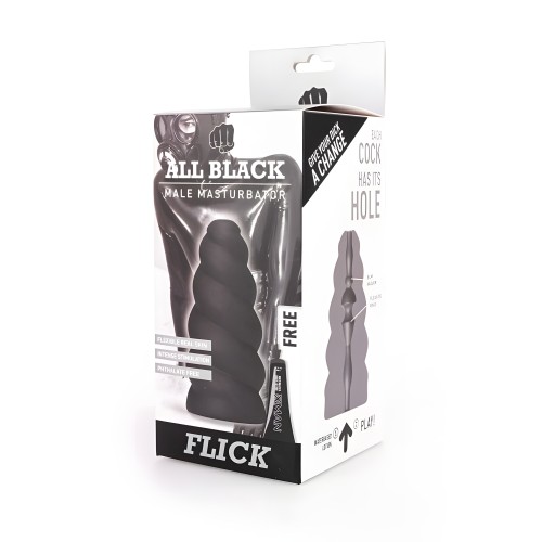 All Black - Flick Masturbator