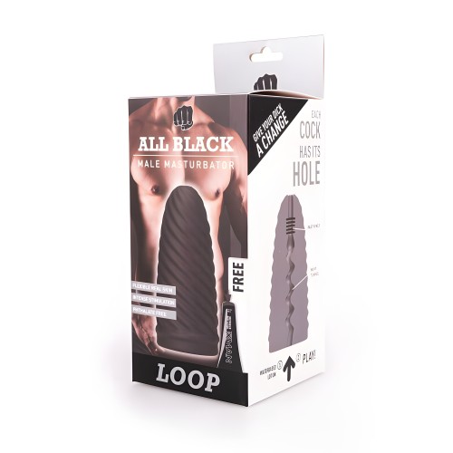 Masturbador Loop Masculino All Black