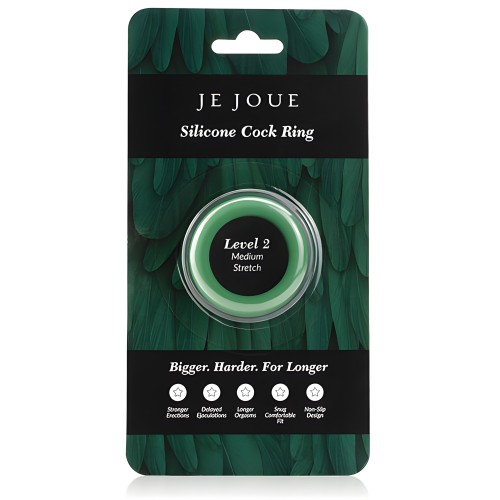 Je Joue Green Silicone Cockring - Medium Tightness