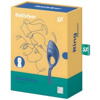 Satisfyer Swordsman Vibrating Ring Blue