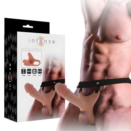 Intense Hollow Strap-On with Silicone Dildo