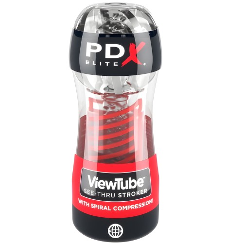 - Masturbador Stroker Viewtube 2 Compresion Espiral Transparente