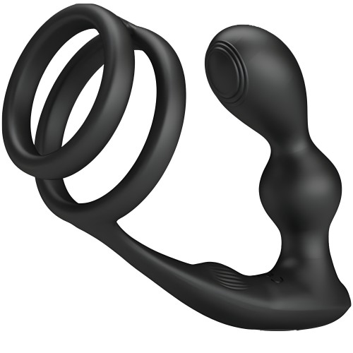 Pretty Love - Marshall Anillo Para Pene + Plug Anal Vibratorio & Control Re